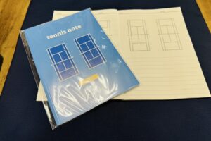 【書くことで上達！】テニスノート発売中です！