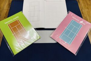 【ペンはラケットより強し？】書いて試合に勝つ！テニスノート！