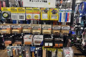 ラケットカスタムアイテムコーナー！